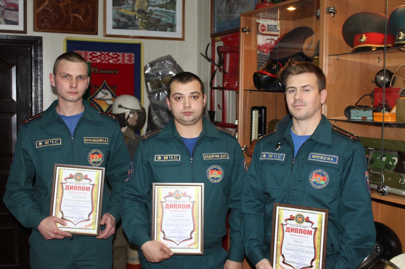 В Бресте определили лучшего государственного инспектора Брестской области по пожарному надзору