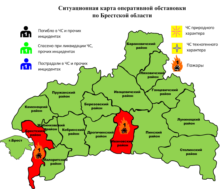 Брестская обл ивановский район карта