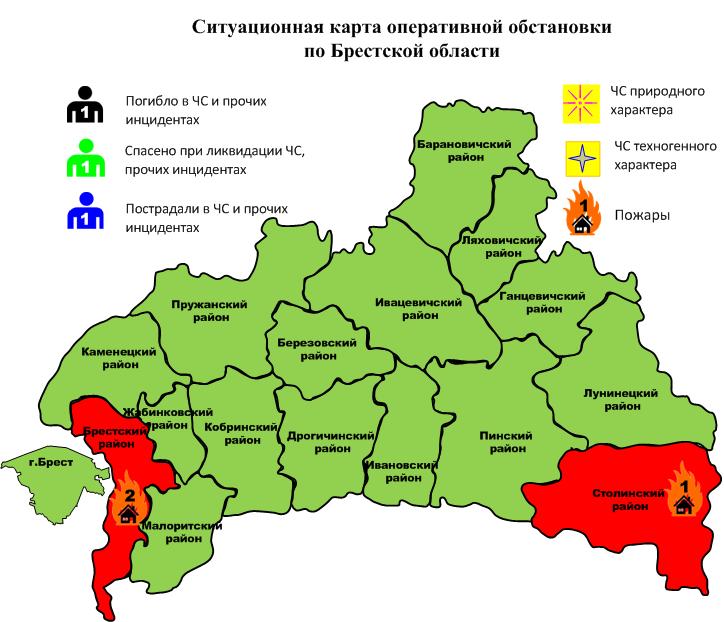 Карта березовского района брестской области с деревнями