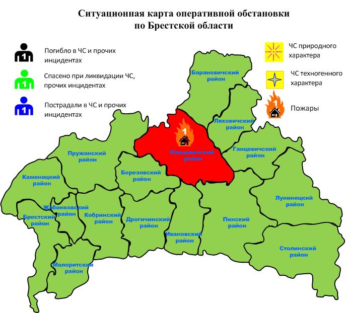 Карта ивацевичского района подробная с деревнями